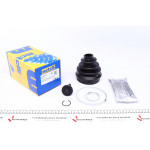 Пильник ШРКШ (зовнішній) Ford C-Max 07-10/Focus II/III 04- (25х90х107) (к-кт) 