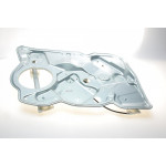 Склопідіймач (передній) Skoda Octavia 04-13 (L) (електро) (без моторчика) (з пластиною) 