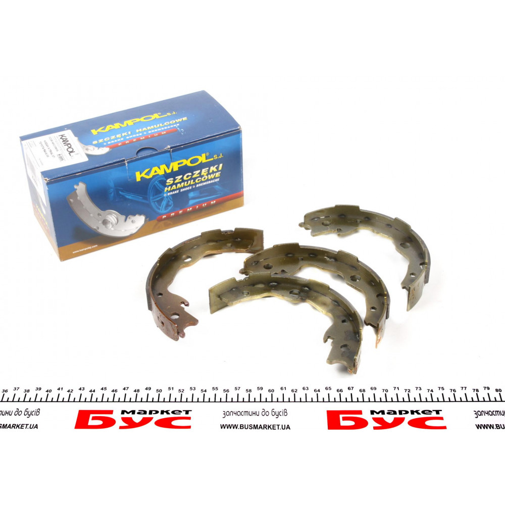 Колодки ручника Nissan X-Trail/Juke/Toyota RAV4/Mitsubishi Outlander II 07-12 (172x32)
