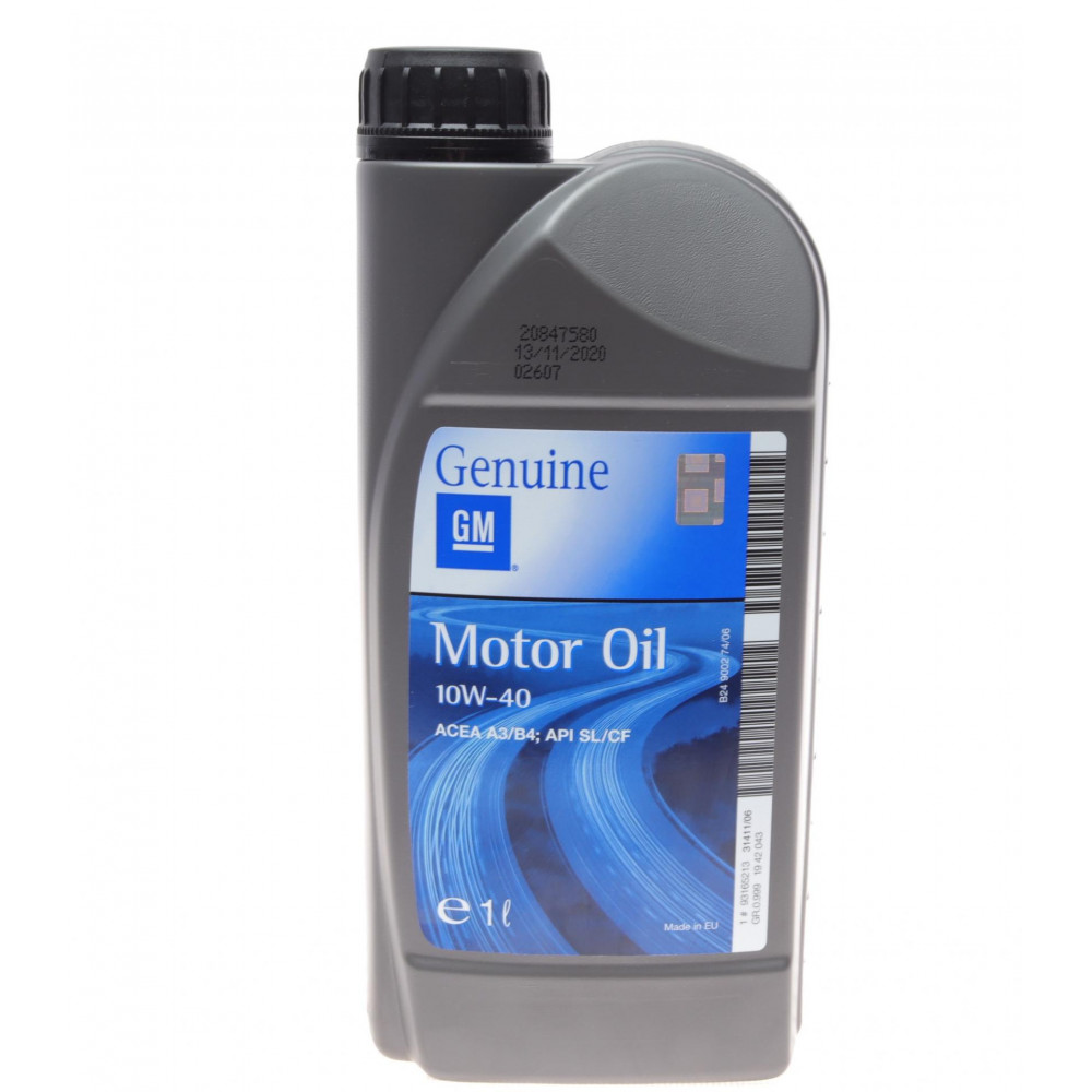 Олива 10W40 GM Semi Synthetic (1L) 1942043