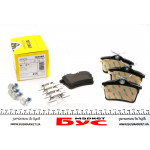 Колодки гальмівні (задні) Citroen Berlingo 08- (Lucas) 