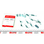 Комплект пружинок колодок ручника Chevrolet Lacetti/Nubira 1.4-2.0D 05- (Sumitomo) 