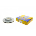 Диск гальмівний (передній) Porsche Cayenne/VW Touareg 02- (330x32) (L) (з покриттям) (вентильований) 