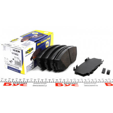 Колодки гальмівні (передні) Mazda CX-7 06-14/CX-9/Ford USA Edge 06-/Mitsubishi L200/Pajero Sport 14