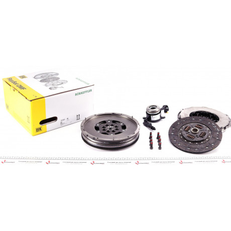 Демпфер + комплект зчеплення VW Crafter 2.5TDI 06-11, 120kw, BJM