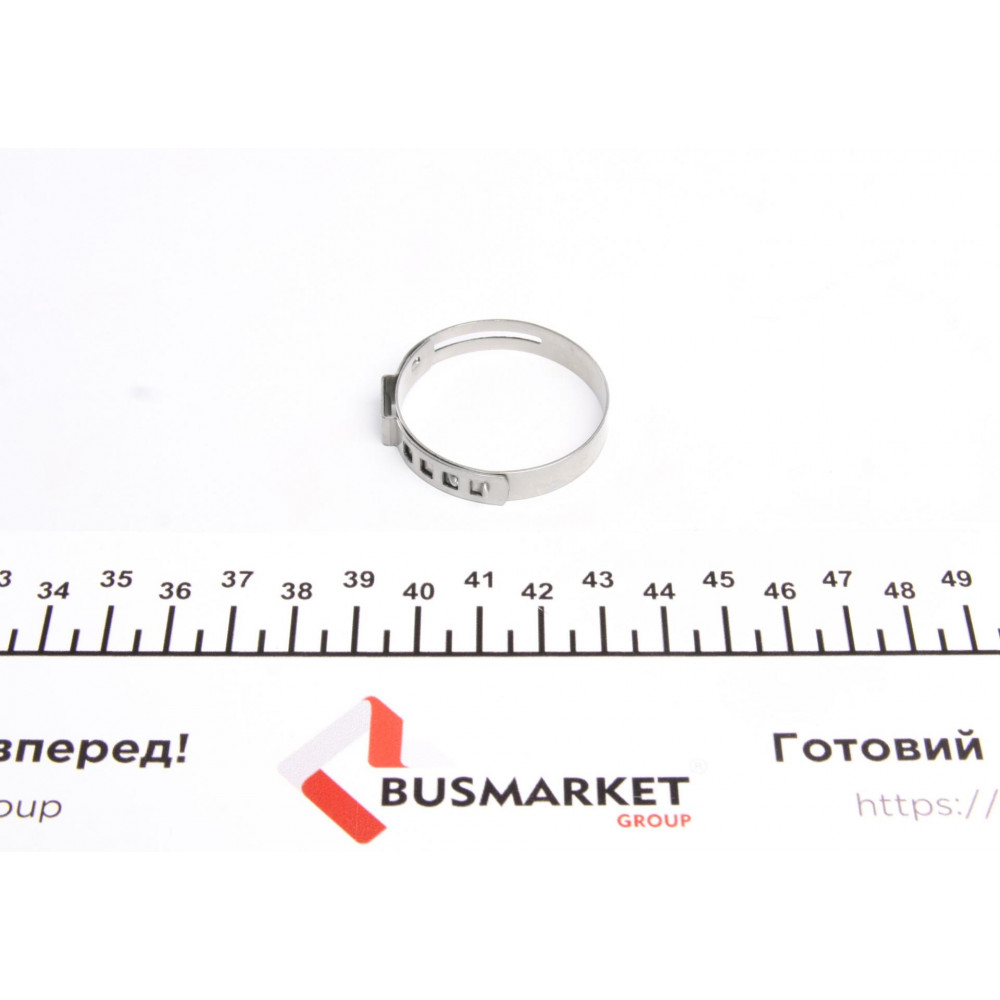 Хомут зажимний металевий Audi A4/A6/ Skoda Octavia/Fabia/ Seat Ibiza (30,6-37/7mm)