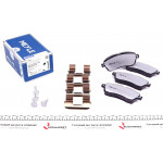 Колодки гальмівні (передні) Ford Fiesta 08- (TRW) 