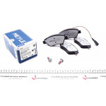 Колодки гальмівні (передні) Fiat Doblo/Citroen Nemo/Peugeot Bipper 08- (Bosch) 