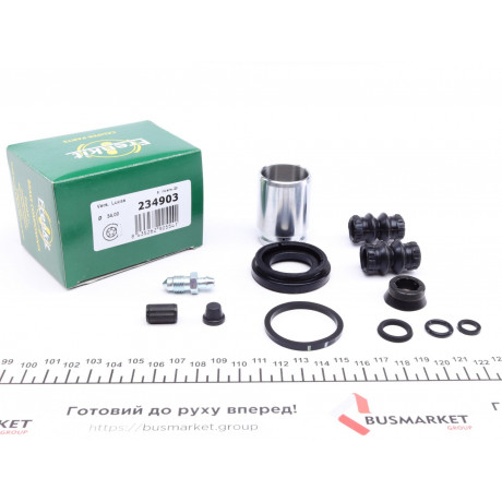 Ремкомплект супорта (заднього) Opel Astra 98-09 (d=34mm) (Lucas) (+поршень)