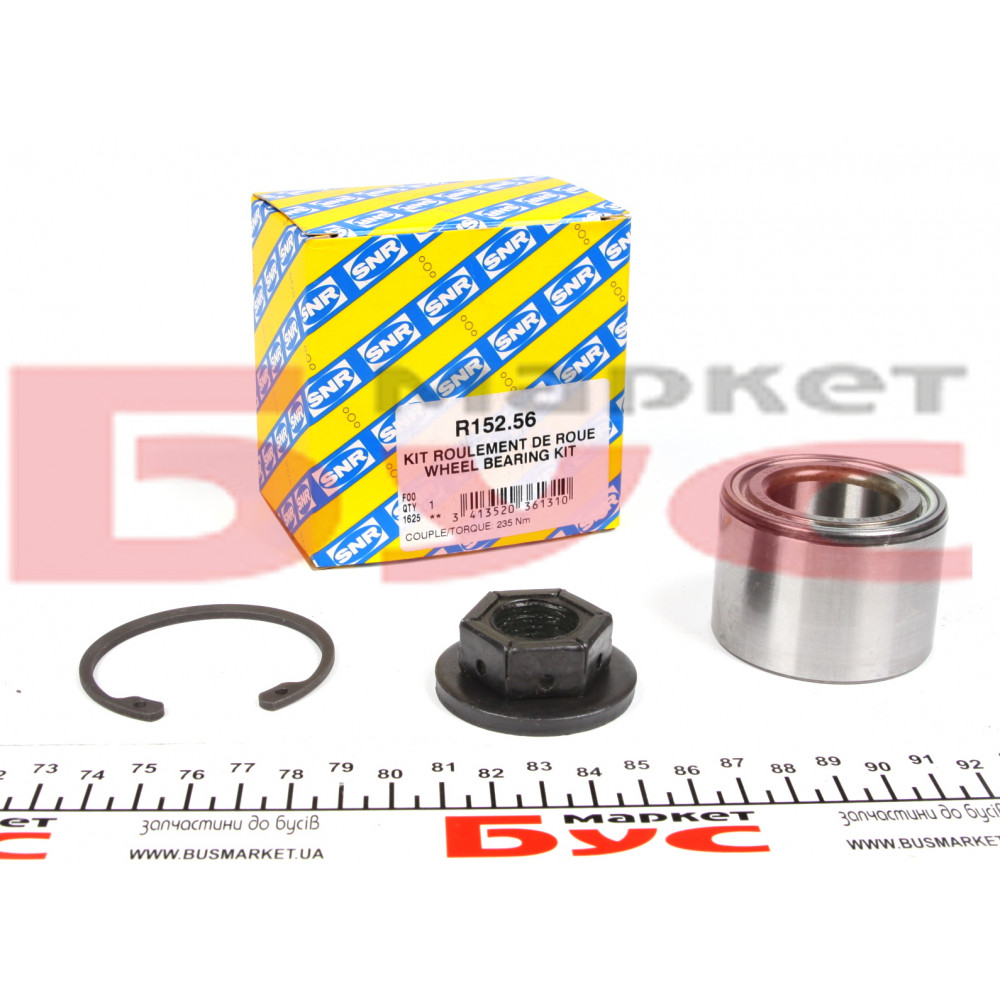 Підшипник маточини (задньої) Ford Fiesta 01- (29x53x37) (+ABS)