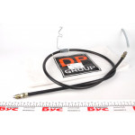 Трос ручника (задній) (L) Ford Transit 00-06 (спарка) (1590/1297mm) 