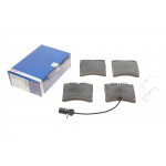 Колодки гальмівні (передні) VW T4 90-03 (+датчик) 