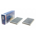 Фільтр салону BMW 5 (E60/E61)/6 (E63/E64) 2.0-5.0 01-10 (к-кт 2шт.) (вугільний) 