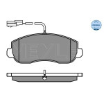 Колодки гальмівні (передні) Renault Master/Opel Movano 10- 