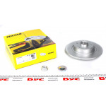 Диск гальмівний (задній) Renault Laguna II/Scenic II (274x11) (+ABS) (з підшипником) PRO 