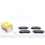 Колодки гальмівні (передні) Nissan Qashqai II/X-Trail/ Renault Kadjar 13- (141.3x59.7x16.7) 