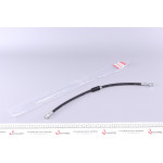 Шланг гальмівний (задній) VW Caddy IV 15- 575mm/300mm (M10x1/M10x1,5) 