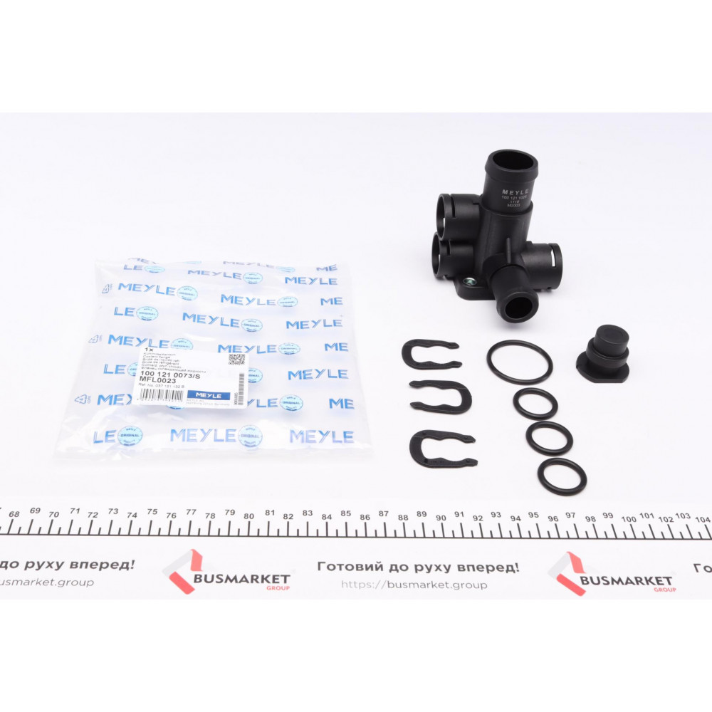 Фланець системи охолодження VW Caddy I/ Passat/T4 1.6-2.0 83-03