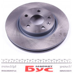 Диск гальмівний (передній) Opel Astra H/J 06- (276x26) 