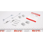 Комплект пружинок колодок ручника Fiat Fiorino/Citroen Nemo 1.3HDi/1.4 07- 