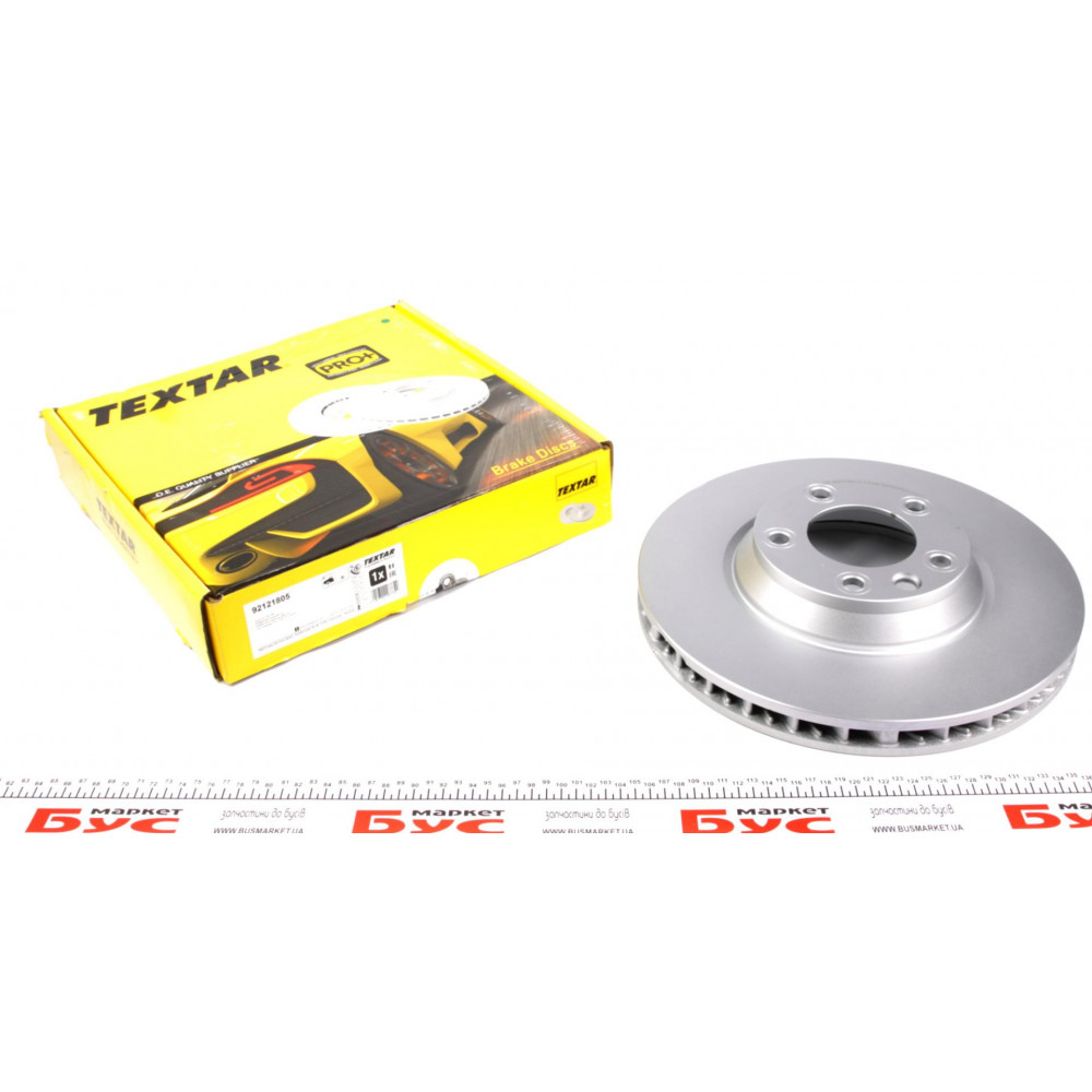 Диск гальмівний (передній) Audi Q7 06-15/Porsche Cayenne 02-/VW Touareg 02-10 (350x34) (R) PRO+