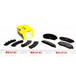 Колодки гальмівні (передні) Honda CR-V IV 1.6-2.4i 12- (Akebono) 