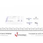 Ремкомплект шланга зливу MB Sprinter 2.2CDI (метал) (646 070 1132) 