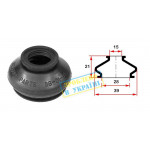 Пильник опори кульової рульового наконечника (універсальний) (15х29x21) 