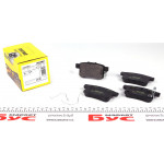 Колодки гальмівні (задні) Honda Accord VIII 2.0-2.4i 08- (Nissin) 