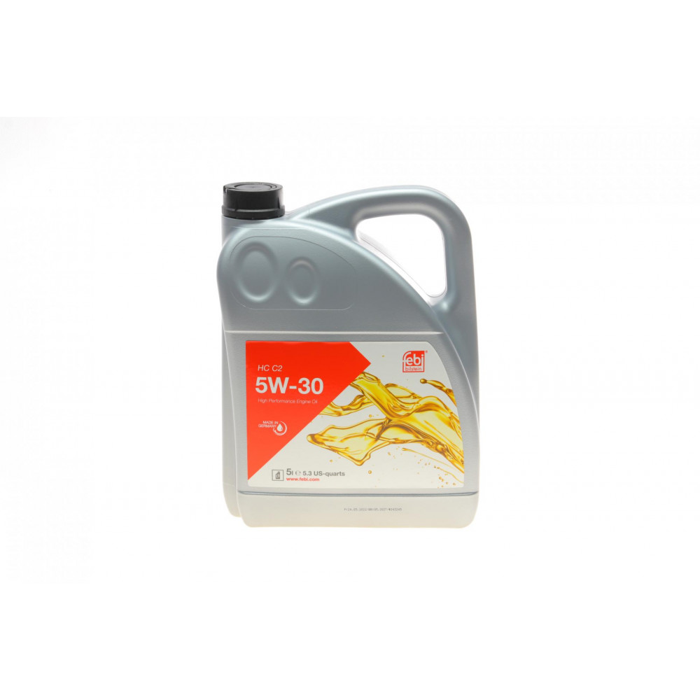 Олива 5W30 SAE HC C2 (5L) (ACEA A5/B5/C2/API CF/SN)