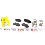 Колодки гальмівні (передні) Opel Astra J 12-/Insignia 08- (Mando) 