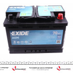 Акумуляторна батарея 70Ah/760A (278x175x190/+R/B13) (Start-Stop AGM) 