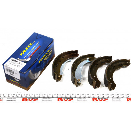 Колодки гальмівні (задні) Smart ForFour 04-06/Mitsubishi Colt 04-12 (барабанні) (203x38)