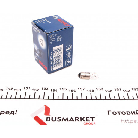 Автолампа T4W 12V 4W BA9s Pure Light