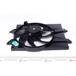 Вентилятор радіатора Ford Fiesta/Fusion 01-12 (з дифузором) 