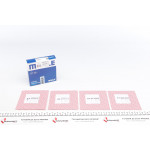 Кільця поршневі Renault Megane 1.4/1.6 16V 96- (79.50mm/STD) (1.2-1.5-2.5) 