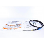 Трос ручника (задній) Ford Connect 02- (-ABS) (низька база) (барабанний гальм) 