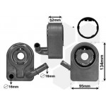 Радіатор масляний Ford Transit Connect 1.4-1.6 LPG 04- (теплообмінник) 