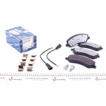 Колодки гальмівні (передні) Ford Transit 06- (RWD) (Bosch)/(з датчиками) 