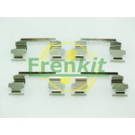 Планка супорта (переднього) прижимна (к-кт) Nissan X-Trail 01-13 (Akebono) 