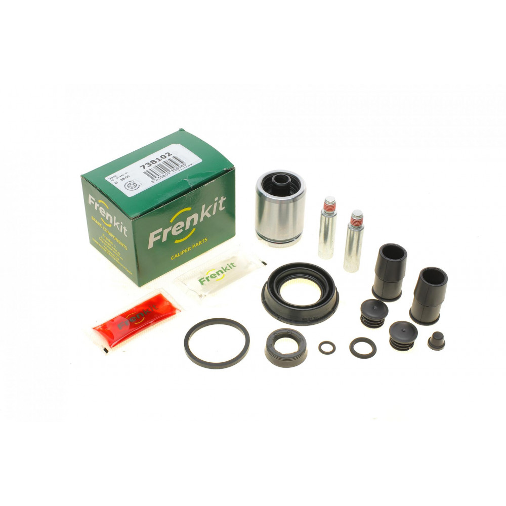 Ремкомплект супорта (заднього) Peugeot 308/508 12- (d=38mm) (Ate) (+поршень.направляюча)