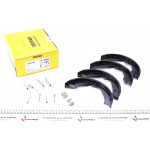 Колодки ручника VW Touareg/Land Rover Range Rover 02- (210x30) 