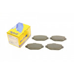 Колодки гальмівні (передні) Fiat 500 07-/Panda 03-/Punto 93-10 