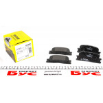 Колодки гальмівні (задні) Lexus ES 96-08 (Akebono) 