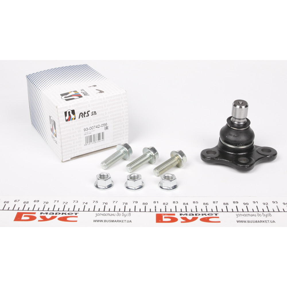 Опора кульова (передня/знизу) Citroen C2 03-12/C3 09-/Peugeot 207 06-13/2008 13- (d=18mm)