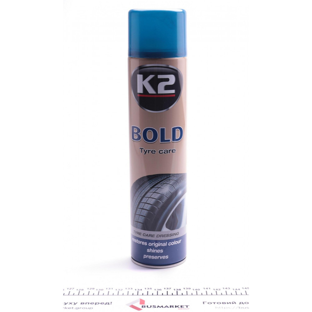 Засіб для очищення та блиску гуми Bold (600ml)