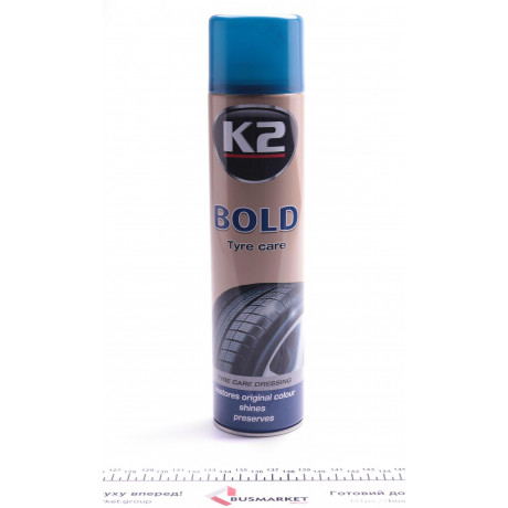 Засіб для очищення та блиску гуми Bold (600ml)