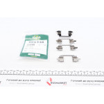 Планка супорта прижимна (к-кт) Mitsubishi Outlander 12- (Akebono) 