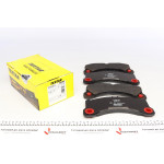 Колодки гальмівні (передні) Porsche Panamera 16- (Brembo) 