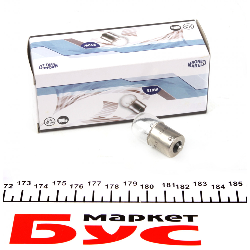 Автолампа R10W 24V 10W BA15s Standard 24V